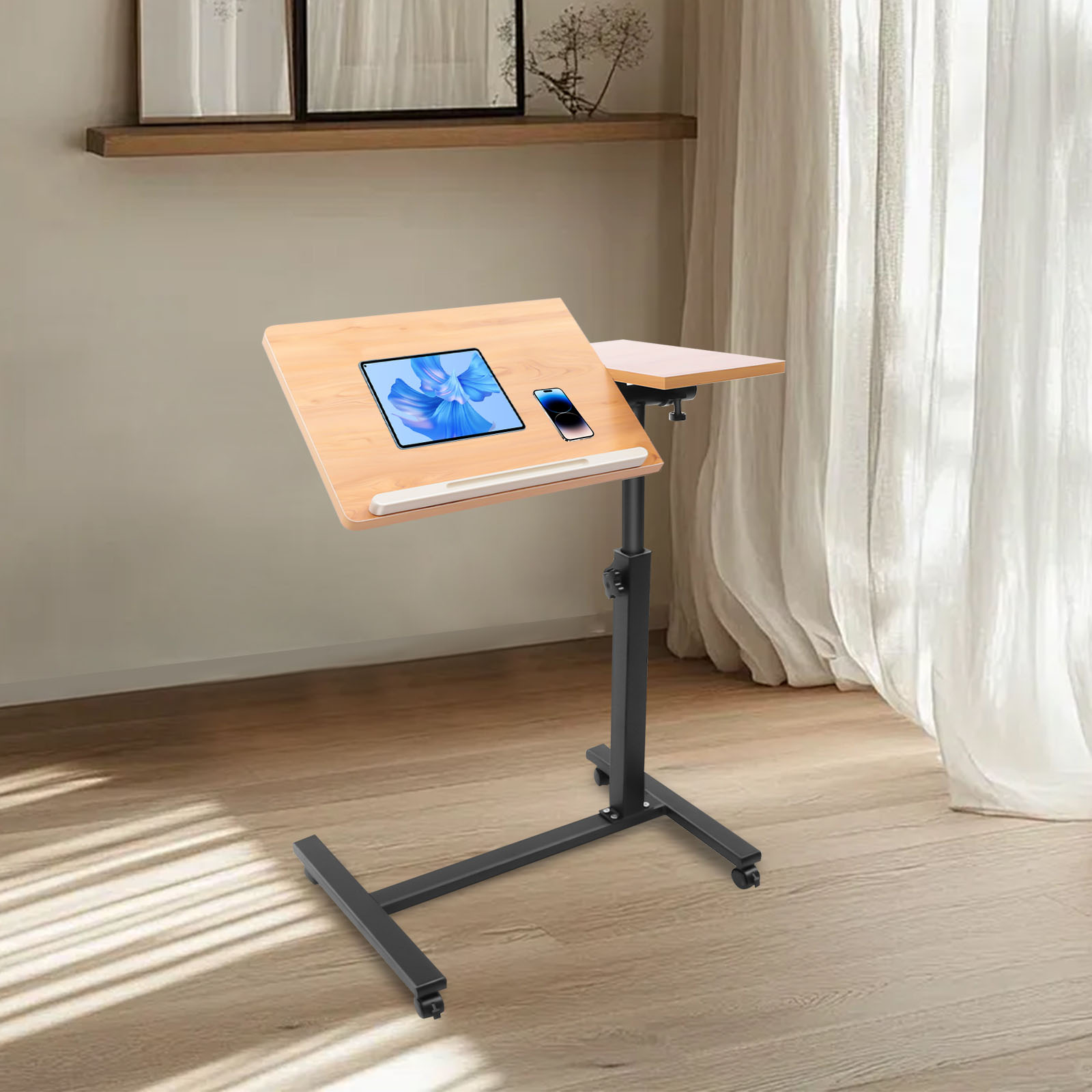 Mobile Laptop Table Adjustable - Tablet Lap Desk recension och pris