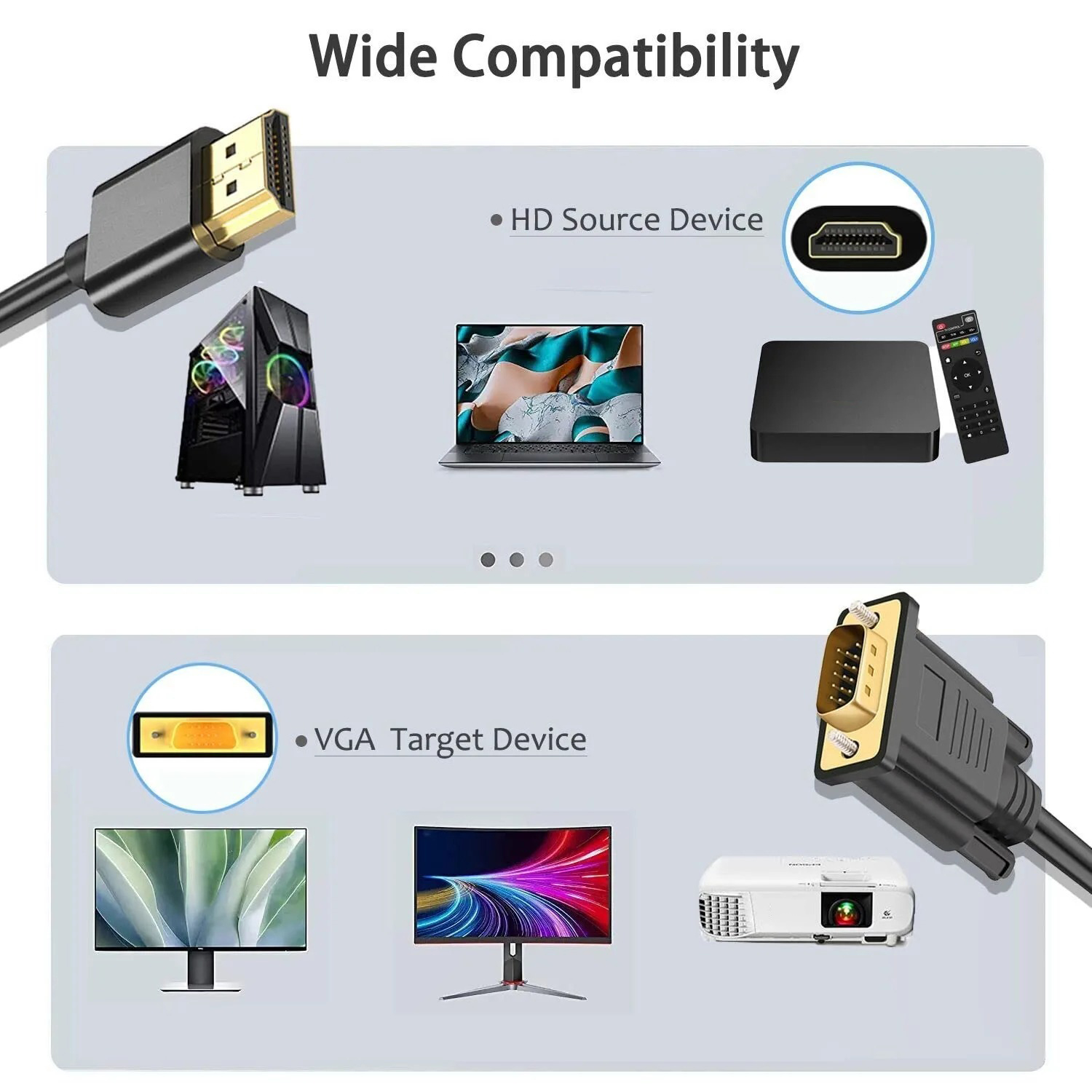 For HDMI to VGA Support Comput - Tablet Lap Desk recension och pris
