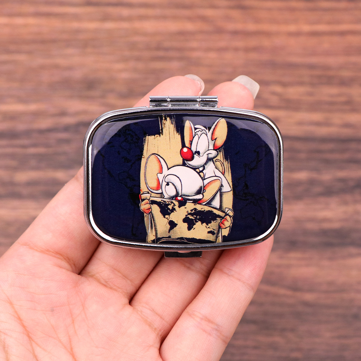 Cute Mouse Cartoon Travel Pill - Tablet Cute Accessories recension och pris