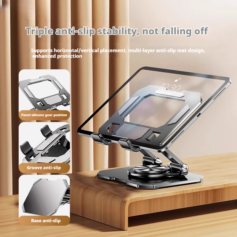 360° Rotating Metal Tablet Sta - Cooling Stand Tablet recension och pris