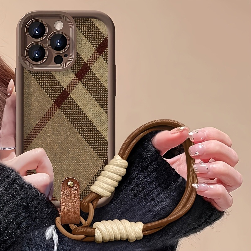Brown Stripes Lanyard Strap Ro - Samsung Galaxy S24 recension och pris