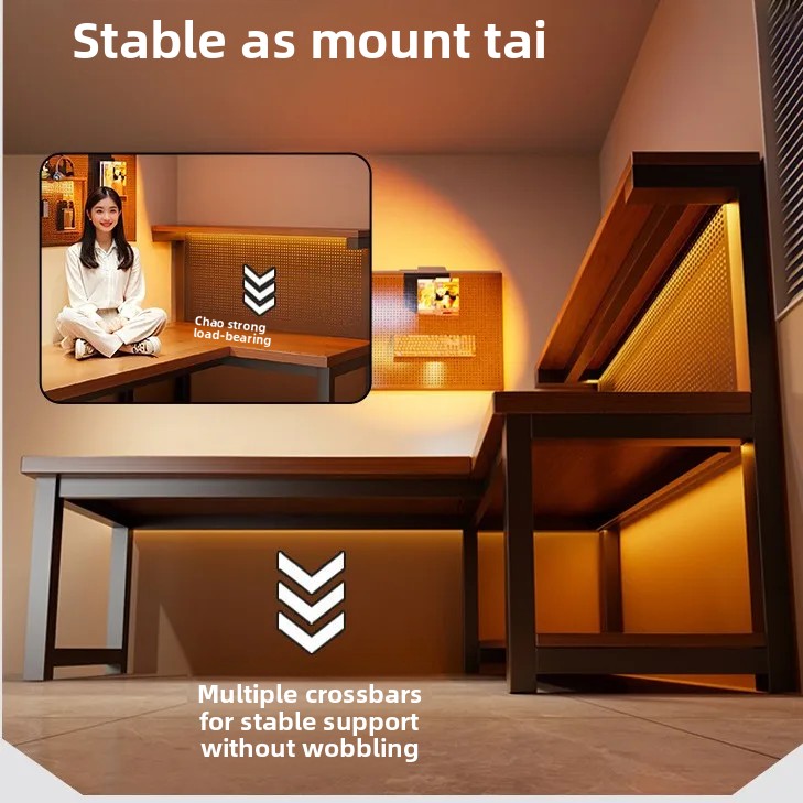 Modern Corner Computer Desk L- - Tablet Lap Desk recension och pris