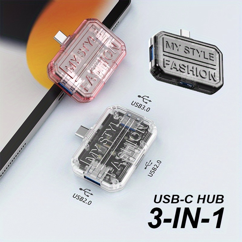USB C Hub Compact Design Conne - Usb Hub Type C recension och pris