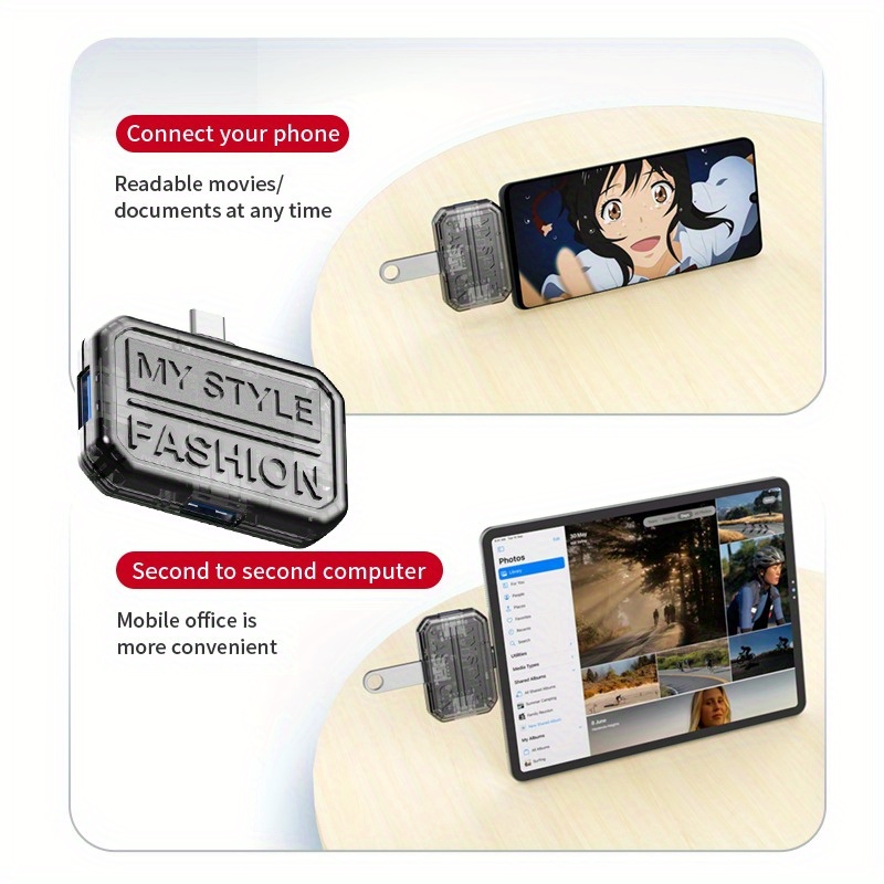 USB C Hub Compact Design Conne - Usb Hub Type C recension och pris