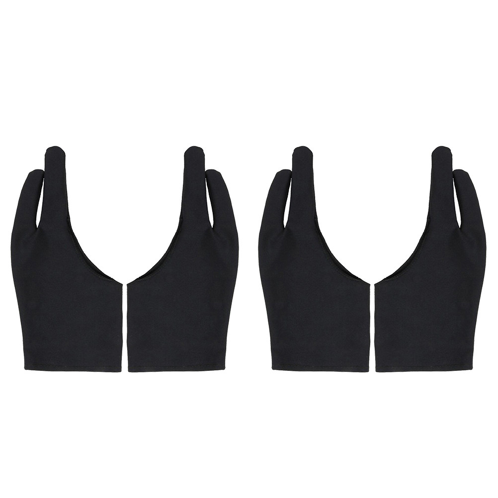 4Pcs Artist Two Finger Gloves  - Drawing Glove Artist recension och pris