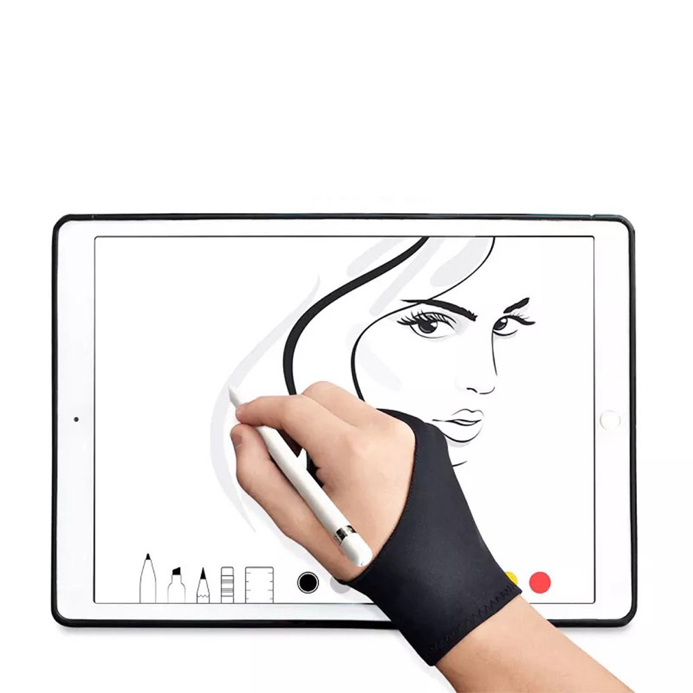 4Pcs Artist Two Finger Gloves  - Drawing Glove Artist recension och pris