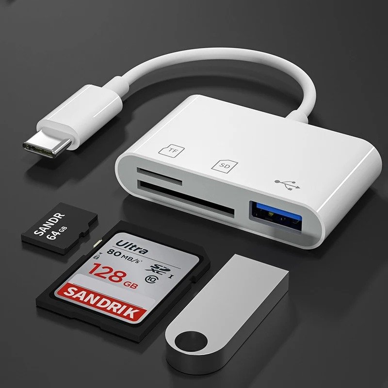 3 In 1 Type-c To USB C A OTG A - Usb Hub Type C recension och pris